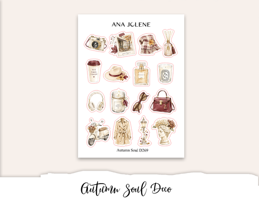 AUTUMN SOUL Deco Stickers