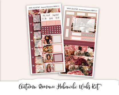 AUTUMN ROMANCE  Hobonichi Weeks Planner Sticker Kit