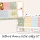 AUTUMNAL MEMORIES Planner Sticker Kit (Vertical Weekly)