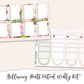BILLOWING HEARTS Planner Sticker Kit (Vertical Weekly)
