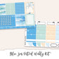 BLUE SEAS Planner Sticker Kit (Vertical Weekly)