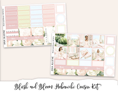 BLUSH & BLOOM Hobonichi Cousin Weekly Planner Sticker Kit