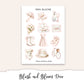 BLUSH & BLOOM Decorative Planner Sticker Kit