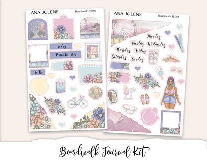 BOARDWALK Mini Journal Sticker Kit