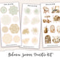 BOHEMIAN SUMMER Decorative Planner Sticker Kit