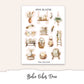 BOHO VIBES  Mini Journal Sticker Kit