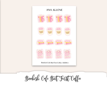 BOOKISH CAFE Deco Stickers
