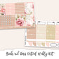BOOKS AND ROSES Planner Sticker Kit (Vertical Weekly)