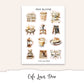 CAFE LOVER  Mini Journal Sticker Kit