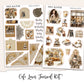 CAFE LOVER  Planner Sticker Kit (Vertical Weekly)