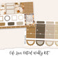 CAFE LOVER  Planner Sticker Kit (Vertical Weekly)