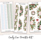 CANDY CANE  Decorative Planner Sticker Kit