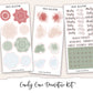 CANDY CANE  Decorative Planner Sticker Kit