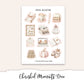 CHERISHED MOMENTS Petite Deco Sticker Kit (Deluxe Edition)
