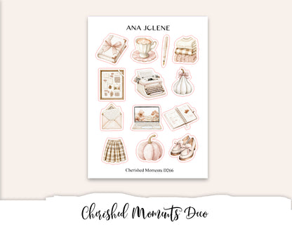 CHERISHED MOMENTS Petite Deco Sticker Kit (Deluxe Edition)