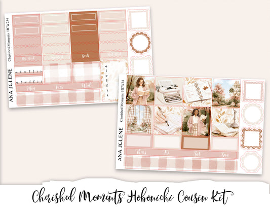 CHERISHED MOMENTS Hobonichi Cousin Weekly Planner Sticker Kit (Deluxe Edition)