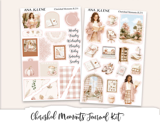 CHERISHED MOMENTS  Mini Journal Sticker Kit (Deluxe Edition)