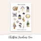 CHRISTMAS FARMHOUSE Mini Journal Sticker Kit