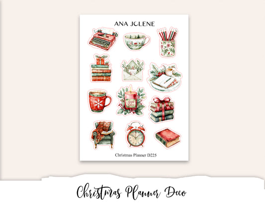 CHRISTMAS PLANNER Deco Stickers