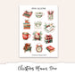 CHRISTMAS PLANNER Decorative Planner Sticker Kit