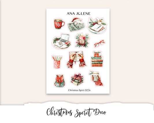 CHRISTMAS SPIRIT Deco Stickers