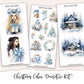 CHRISTMAS CABIN Decorative Planner Sticker Kit