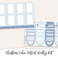 CHRISTMAS CABIN Planner Sticker Kit (Vertical Weekly)