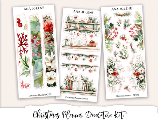 CHRISTMAS PLANNER Decorative Planner Sticker Kit