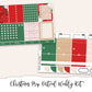 CHRISTMAS PREP Planner Sticker Kit (Vertical Weekly)
