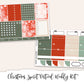 CHRISTMAS SPIRIT Planner Sticker Kit (Vertical Weekly)