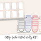 COTTAGE GARDEN Planner Sticker Kit (Vertical Weekly)