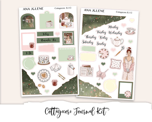 COTTAGECORE Mini Journal Sticker Kit