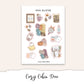 COZY CABIN Planner Sticker Kit (Vertical Weekly)