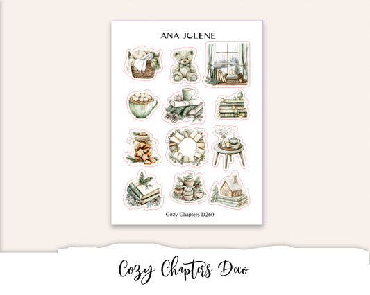 COZY CHAPTERS Deco Stickers