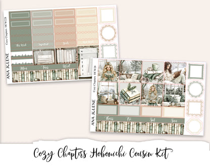 COZY CHAPTERS Hobonichi Cousin Weekly Planner Sticker Kit