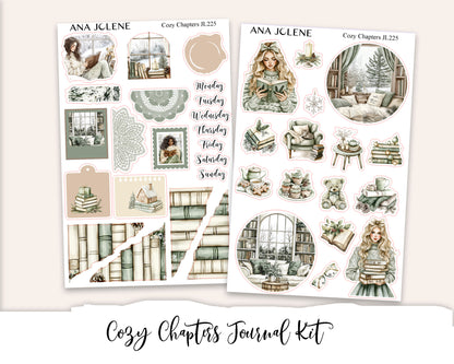 COZY CHAPTERS Mini Journal Sticker Kit