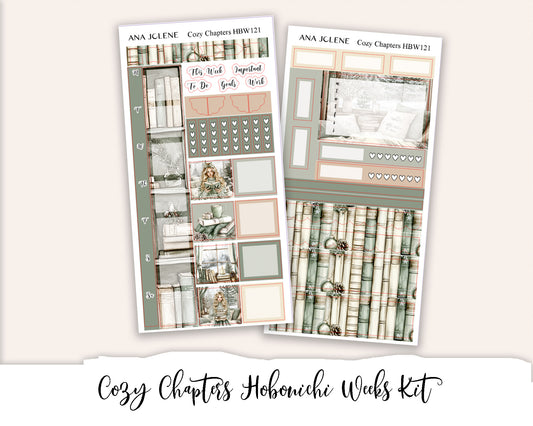 COZY CHAPTERS Hobonichi Weeks Planner Sticker Kit
