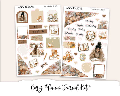 COZY PLANNER Mini Journal Sticker Kit