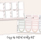 COZY UP  Planner Sticker Kit (Vertical Weekly)