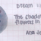 Dream Ink Fountain Pen Ink Samples