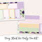 DACEY FLORAL EC A5 Daily Duo Planner Sticker Kit (Erin Condren)