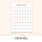 HONEY BEE Hobonichi Weeks Planner Sticker Kit