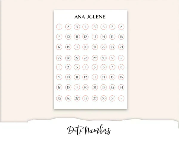 BLUE SEAS Planner Sticker Kit (Vertical Weekly)