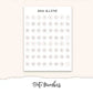 JUST PEACHY Hobonichi Weeks Planner Sticker Kit