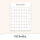 HONEY BEE Hobonichi Cousin Weekly Planner Sticker Kit