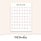 POINSETTIAS AND BERRIES Planner Sticker Kit (Vertical Weekly)