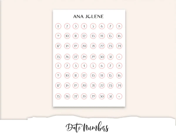 POINSETTIAS AND BERRIES Planner Sticker Kit (Vertical Weekly)