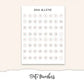 GARDEN OF BOOKS Planner Sticker Kit (Vertical Weekly)
