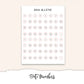 FLOWER MARKET Planner Sticker Kit (Vertical Weekly)