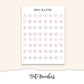 FALL ROMANCE Planner Sticker Kit (Vertical Weekly)